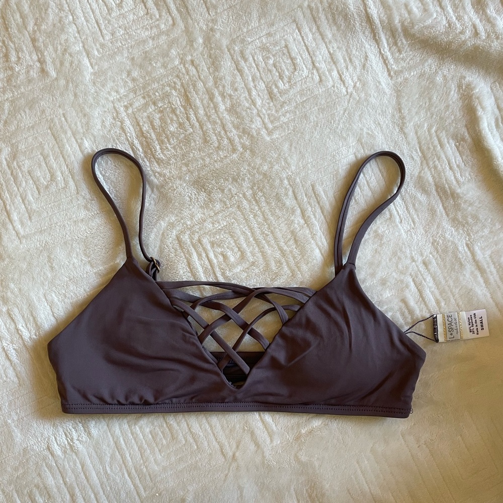 Plum L-Space Bikini Top